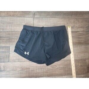 Under Armour Black  Girl Shorts Size  YLG youth Large